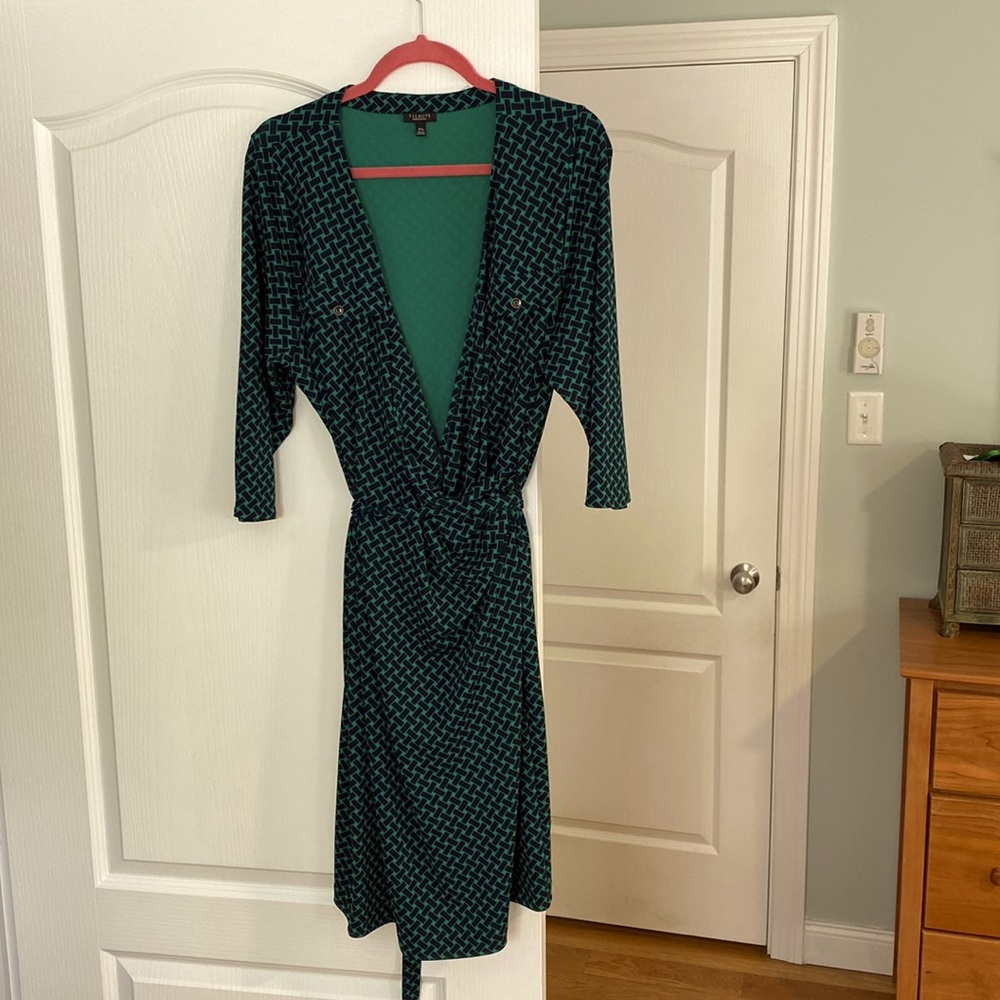 Talbots Dress. Geometric Pattern - image 1